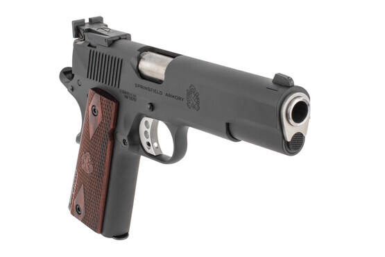 Springfield Armory 1911 Range Officer .45 ACP has a forged steel frame and slide